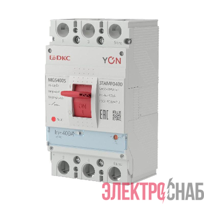 Выключатель автоматический MGS400 3P 320-400A 60kA YON MGS400S-3TAMF0400