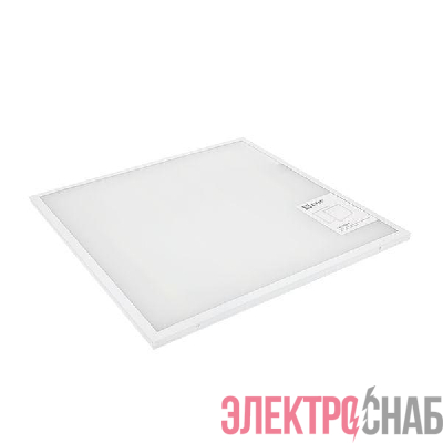 Светильник светодиодный ДВО-4104-L 36Вт 6500К 595х595 опал панель EKF LPL-4104-L-36-6500