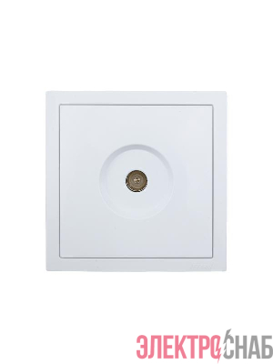 Розетка ТВ проходная СП ZIMA IP20 бел. LEZARD 704-0288-129