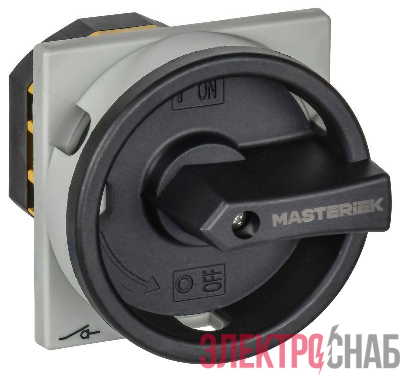 Переключатель кулачковый 10А (сх. 54) закрытая рукоятка IEK MI-CS11-010-054