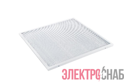 Светильник светодиодный ДВО 595х595х18 36Вт 6500К IP40 4000лм 175–265В призма TOKOV ELECTRIC TKE-DVO-SP-36-6.5K