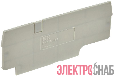 Заглушка для CP-MC 3 вывода 10кв.мм сер. IEK YCT22-00-3-K03-010-ZGL