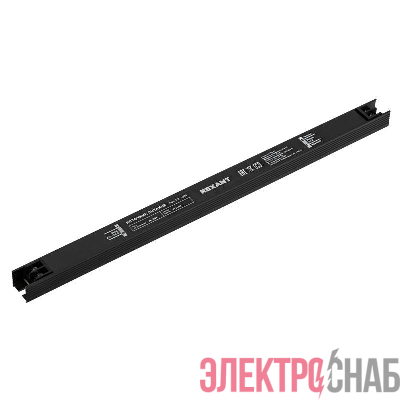 Источник питания (драйвер) 24В 60Вт IP20 с разъемами под винт ультратонкий Rexant 200-1038