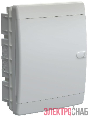 Корпус ЩРВ-П-18 UNION Compact IP41 бел. дверь пластик. IEK UIC-KP13-V-18-41-K01
