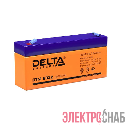 Аккумулятор UPS 6В 3.2А.ч Delta DTM 6032