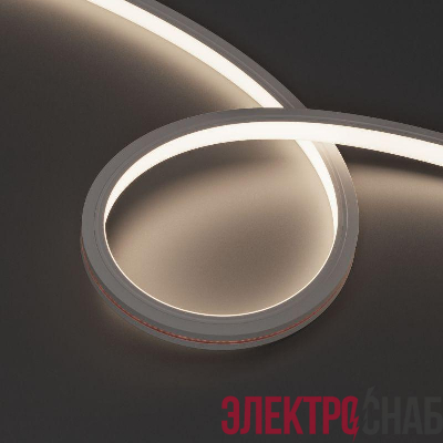 Лента светодиодная MOONLIGHT-TOP-X320-13х12mm 24V Day 4000К 5Вт/м IP67 sauna wire x1 вывод вниз герметичная (уп.5м) Arlight 051132