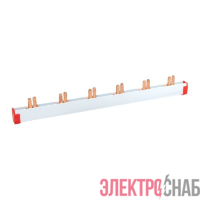 Шина соединительная типа PIN для 2-п нагр. 63А 12 мод. EKF pin-02-63-12