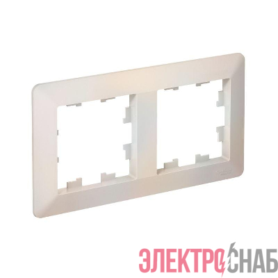 Рамка 2-м AtlasDesign Air жемчуж./дым. бел. SE ATN220402
