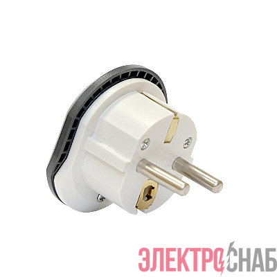 Переходник универсальный плоский с заземл. бел. 16А 250В UNIVersal 2229