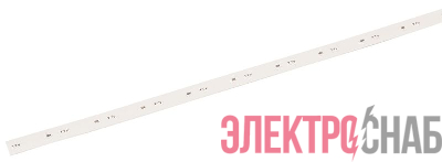 Трубка термоусадочная ТТУ нг-LS 12/6 бел. 1м IEK UDRS-D12-1-K01