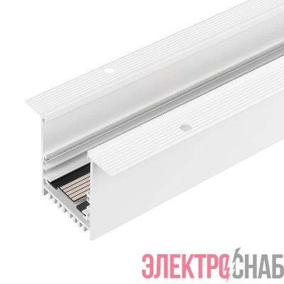 Трек встраиваемый MAG-TRACK-4560-F-2040 (WH 5LN) IP20 металл Arlight 046598