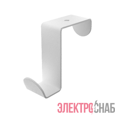 Держатель для хранения одежды в стиле лофт крепление на дверь 3 штуки бел. Rexant 38-0712