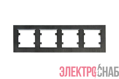 Рамка 4-м Karea LINE STAR чер. Makel 86054704