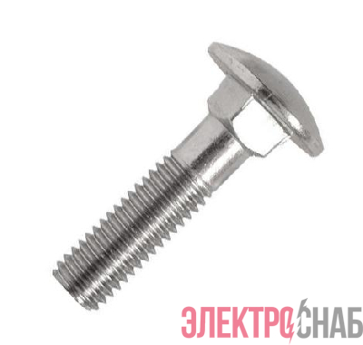 Болт с квадратным подголовником М8х30 DIN 603 (уп.5шт) Tech-Krep/Zitar 143761