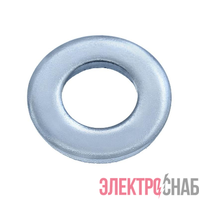 Шайба плоская М6 DIN 125А цинк. (коробка) (уп.300шт) СТРОЙМЕТИЗ UTORM3060043