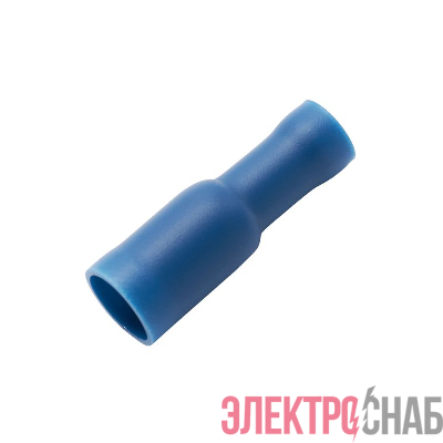 Наконечник цилиндрический "розетка" 1.5-2.5кв.мм отверст. d5 син. (уп.50шт) DKC 2B69P