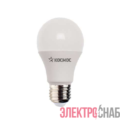 Лампа светодиодная A60 5Вт 230В E27 3000К Космос Lksm_LED5wA60E2730