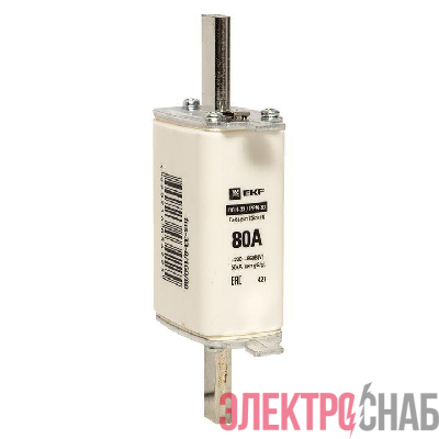 Вставка плавкая ППН-33 160/80А габарит 0 PROxima EKF fus-33-0/160/80