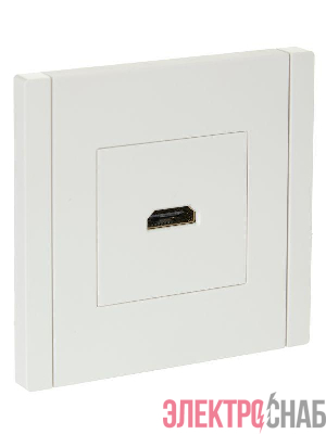 Розетка HDMI FORTE&PIANO FP240 бел. IEK FP-H10-K01