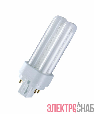 Лампа люминесцентная компакт. DULUX D 18W/840 G24d-2 OSRAM 4050300012056