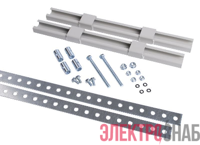 Комплект крепления металлокорпуса к столбу монтаж. полосой IEK YKK-0-125