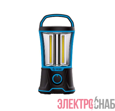 Фонарь аккумуляторный кемпинговый KOSMOS premium COB 4LED 3Вт аккум. 4В 2А.ч КОСМОС KOSAc6011LED