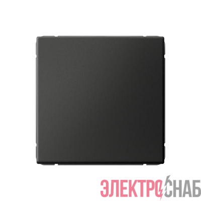 Выключатель кнопочный 1-кл. ArtGallery быстрозажим. клем. механизм базальт SE GAL001415S