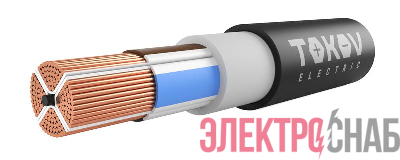 Кабель TOKOV ELECTRIC ВВГнг(А)-LS 4х150 МС (N) 1кВ (м) 000015859