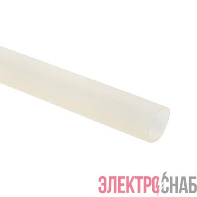 Трубка термоусадочная ТУТк клеевая 18/6 прозр. 1м (уп.10м) PROxima EKF tut-k18-tr