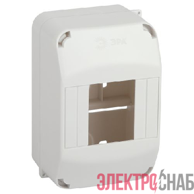 Корпус навесной КМПн 1/4 IP20 пластик. бел. kmpn1.4 SIMPLE Эра Б0062282