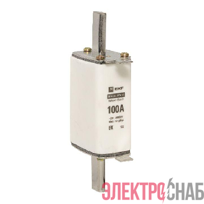 Вставка плавкая ППН-33 160/100А габарит 0 PROxima EKF fus-33-0/160/100