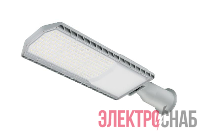 Светильник светодиодный уличный ДКУ RD 10 P 100W SHB 850 GR 566х177мм 100Вт 5000К IP66 консольн. сер. Русский Свет 17121023066