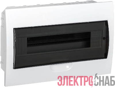 Корпус встраиваемый ЩРВ-Пк-15 Krepta 3 IP41 пластик. бел. IEK MKP12-V-04-15-41