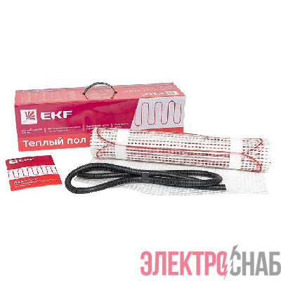 Комплект "Теплый пол" (мат) двухжил. 450Вт 3кв.м "Уют" PROxima EKF nm2-450-3