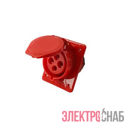 Розетка стационарная СП PPC 414 16А 4п 3Р+РЕ 380В IP44 Pro JazzWay 5072954