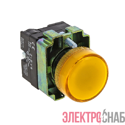 Лампа сигнальная BV65 желт. EKF xb2-bv65