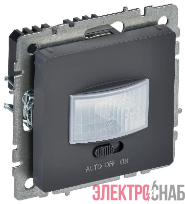 Датчик движения BRITE ДС10-1-БрГ механизм графит IEK BR-MS10-N-150-05-K53