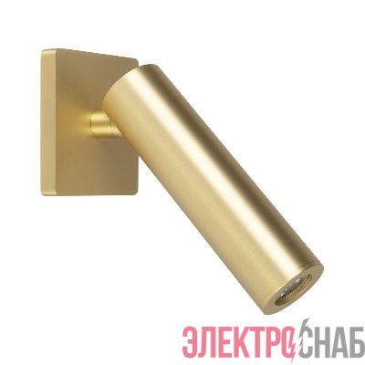 Светильник светодиодный SP-READER-NB-S60х60-3W Warm3000 GD 20deg 230В IP20 3Вт 3000К метал. Arlight 049806