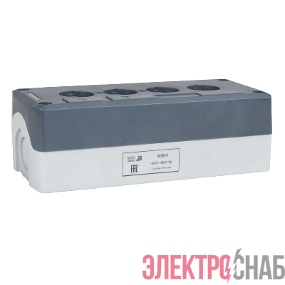 Корпус кнопочного поста OptiSignal D22 A5-BD-4 4 отв XALD04 КЭАЗ 362259