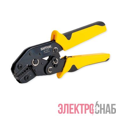 Пресс-клещи ПК-19+ матрица профиль трапеция 0.25-6.0кв.мм (03202) SHTOK 376185