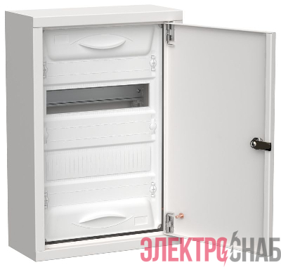 Корпус ЩРн-24 (1х24) TITAN 5 460х310х140 IP31 метал. бел. IEK TI5-50-N-024-31