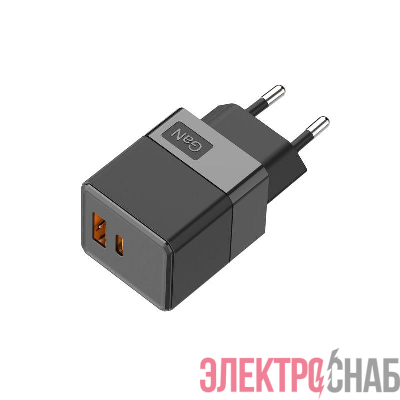 Устройство зарядное сетевое с двумя портами USB-A и USB-C 35Вт Rexant 18-2208