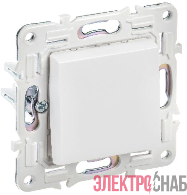 Выключатель 1-кл. SKANDY 10А SK-V01W арктич. бел. IEK SK-V10-0-10-K01