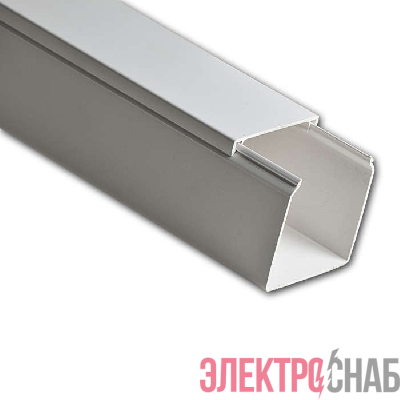 Кабель-канал 80х60 L2000 пластик бел. Ruvinil РКК-80х60