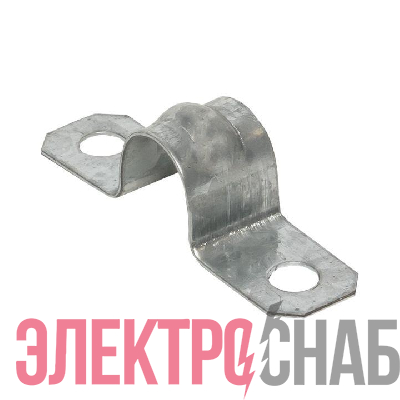 Скоба крепежная двухлапковая d12-13мм метал. (уп.10шт) PROxima EKF sm-2-12-13-r