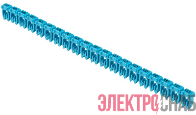 Маркер открытого типа KE 1.5-2.5кв.мм символ "6" (уп.500шт) IEK UMK-KE2-6