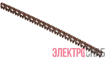 Маркер открытого типа KE 4-6кв.мм символ "1" (уп.500шт) IEK UMK-KE3-1