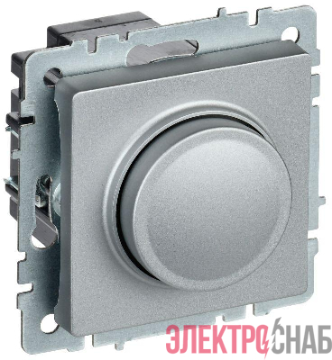 Светорегулятор СП BRITE пов-наж. 600Вт СС10-1-0-БрА механизм алюм. IEK BR-D20-0600-K47
