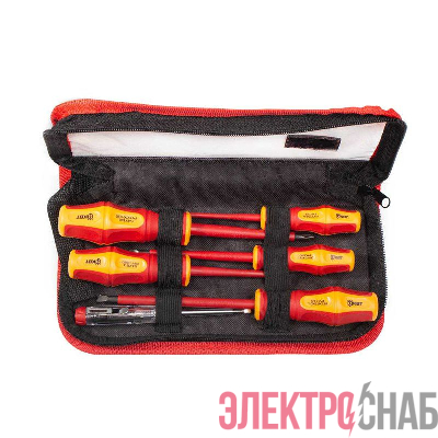 Набор отверток диэлектрических Профи НИО-06-S КВТ 87129