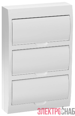 Корпус пластиковый ЩРН-П-36 бел. дверь IP41 GENERICA MKP13-N-36-41-K01-G
